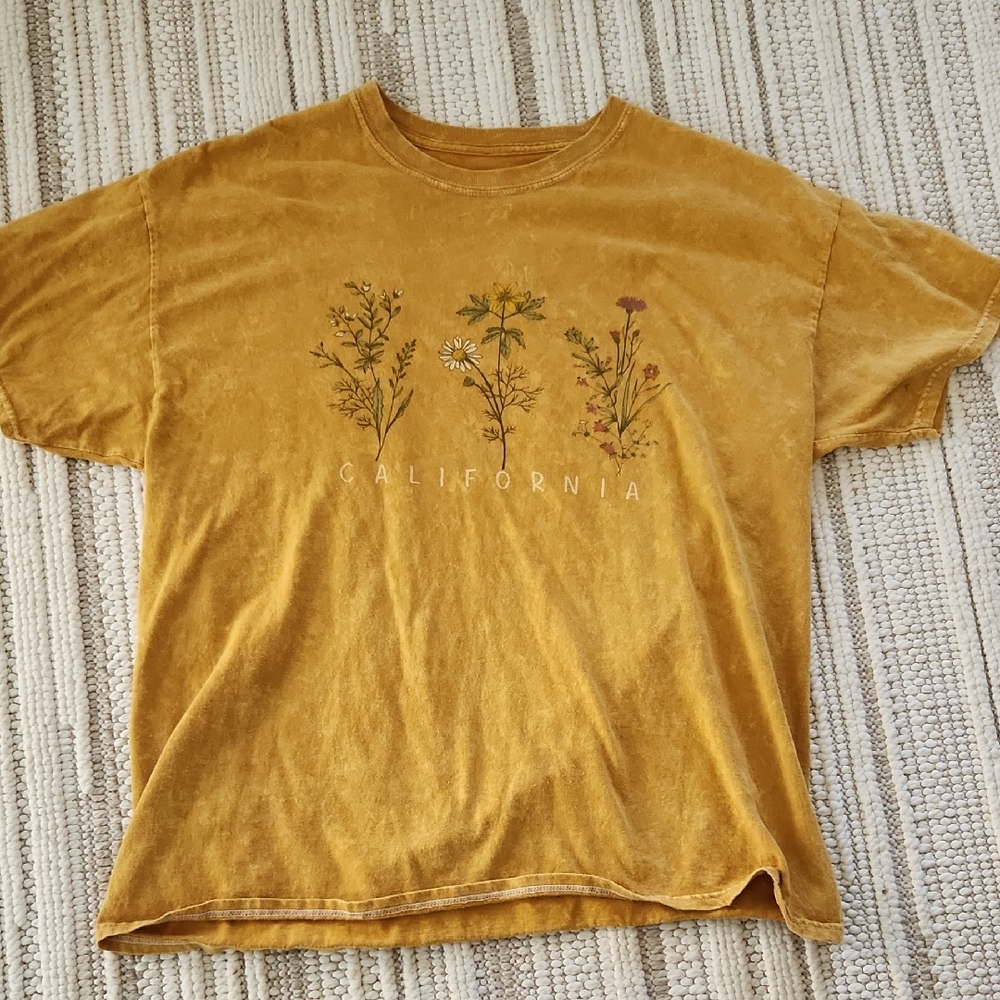 Cold Crush Mustard T-Shirt